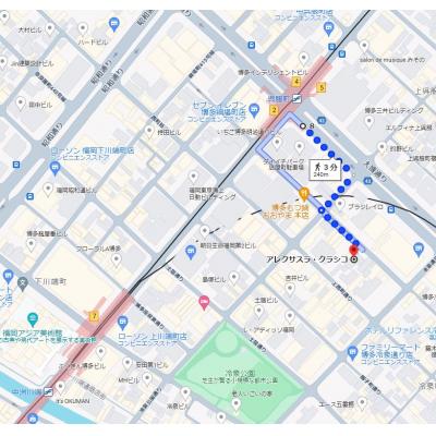 アレクサス・ラ・クラシコ／C室の地図画像