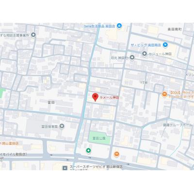 🚉JR宇野線「大元駅」✨敷地内駐車場有り🚙お買い物の環境も抜群🌟の地図画像
