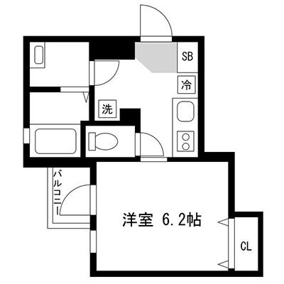 アットイン亀島3の地図画像