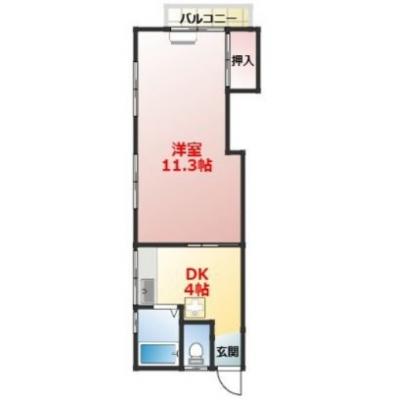 ONLY小田原9【🌈WiFi・管理費０円キャンペーン🌈】BT別★ペット不可★最上階角部屋☆東海道本線⇔鴨宮駅徒歩8分、小田原駅12分の地図画像