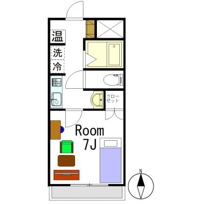 🍀 グランマンスリー🍀 新潟中央区女池111 🌈Wi-Fi無料 ✨駐車場利用可能🚗コンビニ・スーパー・ドラッグストアだけではなくスタバも徒歩５分圏内の地図画像