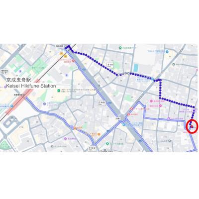 【一棟貸し・38平米】ゆったり2DK＋ロフト付き戸建♪押上エリアで快適プライベートステイの地図画像
