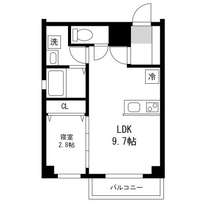 【2026年6月16日～2026年7月15日の間でご入居可能な方限定】アットイン金山9-1の地図画像