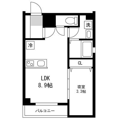 アットイン金山9-2　《当社全物件 無料Wi-Fi完備｜来店不要・WEBで予約から契約まで完結》の地図画像