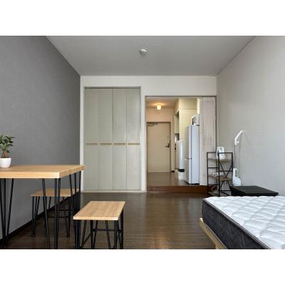 駅近！近江八幡駅 徒歩6分🚉 家具家電付き✨いちばんちマンスリー近江八幡中村町２の地図画像