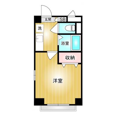 コスパだけじゃない“快適さ重視”マンスリータウン【熊谷駅より徒歩6分】【無料Wi-Fiあり📶】熊谷宮前町A206の地図画像