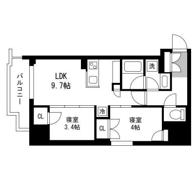 【2026年7月8日～2026年7月14日の間でご入居可能な方限定】アットイン浅草2-3の地図画像
