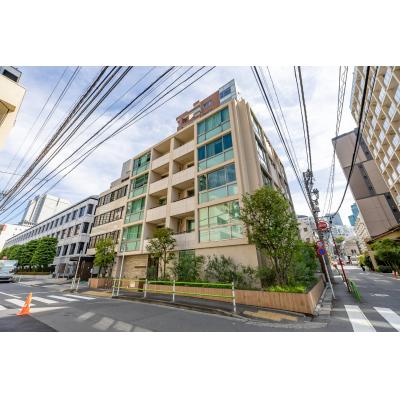 赤坂駅まで徒歩5分/港区のデザイナーズ物件/六本木まで徒歩圏内/コンビニ徒歩1分/シティテラス赤坂 503の地図画像