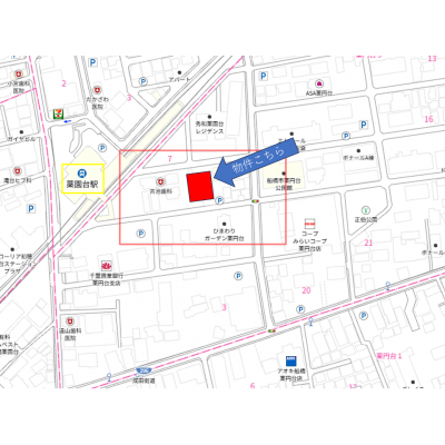 ビスタハウス・薬園台【A】の地図画像