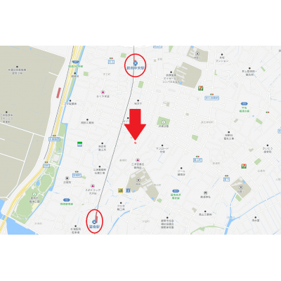 ＡＣＯ善明町 ⭐Wi-Fi無料⭐の地図画像