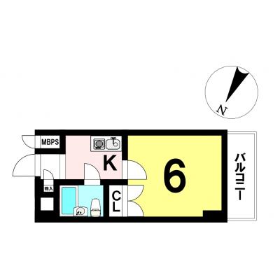 【名古屋市中村区/太閤通駅徒歩約4分/オートロック/エレベーター/宅配BOX/自転車駐輪可能】セザール名古屋 ファミマンの地図画像
