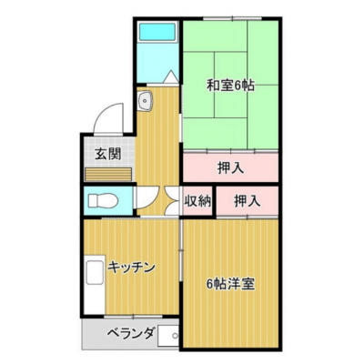 2名可・広々1LDK！家具家電駐車場付！富山駅近 TM318の地図画像