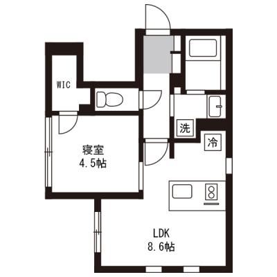 【2026年7月29日～2026年8月11日の間でご入居可能な方限定】アットイン新宿三丁目1-5の地図画像