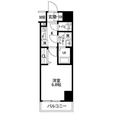 【2026年7月6日～2026年7月19日の間でご入居可能な方限定】アットイン川崎AB18の地図画像