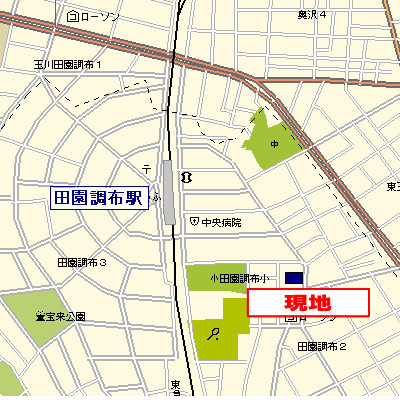 グッドステイ田園調布２■【ライト】の地図画像