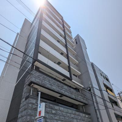 🚅“法人割引強化期間”◢◤今秋の法人出張・研修予約受付中　🚅全期間賃料60％割引(割引期間制限なし)プレサンス難波ラフィーネ🚭　［C.5444020］の地図画像