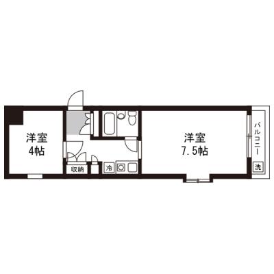 【2026年8月12日～2026年8月18日の間でご入居可能な方限定】アットイン神戸六甲3の地図画像
