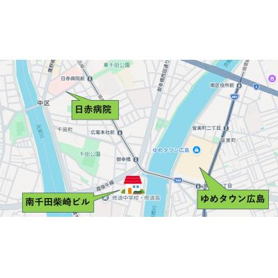南千田柴崎ビル（駐車場付き！インターネット無料物件です！）の地図画像