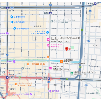 マンスリー島之内の地図画像