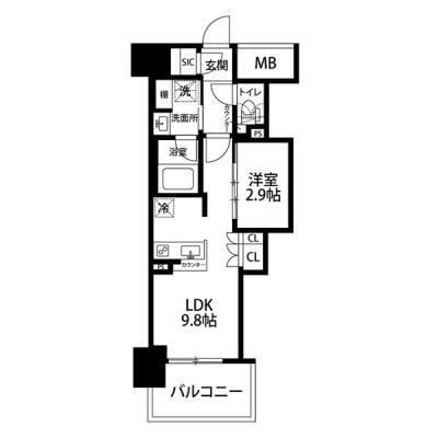 アットイン心斎橋TK13-3（堺筋本町）の地図画像