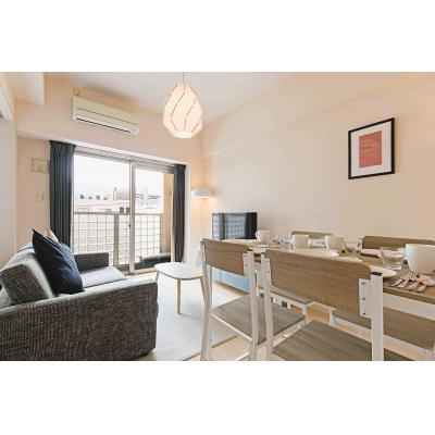 ソフィテル・紺屋町　ジュニアスィート１【ダブルベッド】広々１LDK37㎡　高速WIFI　LAN接続可　無料設備充実　交通アクセス抜群　快適な生活環境をの地図画像
