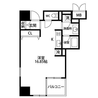 アットイン伏見15-2　《当社全物件 無料Wi-Fi完備｜来店不要・WEBで予約から契約まで完結》の地図画像