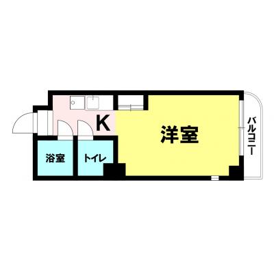 【名古屋市北区/黒川駅徒歩6分/角部屋/バストイレ別/エレベーター/自転車駐輪可能】ファミール旭 ファミマンの地図画像