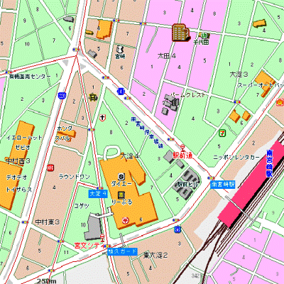 グレースマンションの地図画像