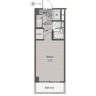 ONLY平塚5【🌈WiFi・管理費０円キャンペーン🌈】徒歩圏内コインパーキングあり★RC造マンションタイプ★オートロックあり★ 平塚駅⇔藤沢駅12分・大船17分・横浜31分・小田原⇔直通の地図画像