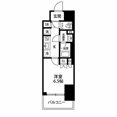 アットイン堺筋本町TK5-2（心斎橋）　《当社全物件 無料Wi-Fi完備｜来店不要・WEBで予約から契約まで完結》の地図画像