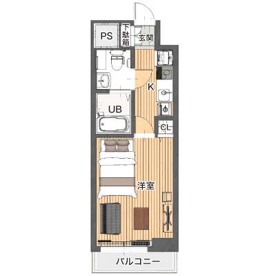 レントライフマンスリー新横浜駅前R【契約・事務手数料無料！】の地図画像