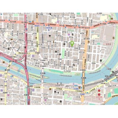 3月中旬まで半額　11月下旬～　Ⓡマンスリー天満宮Dio　　・:*:・「・南森町・・角部屋・WIFI完備・オートロック」の地図画像