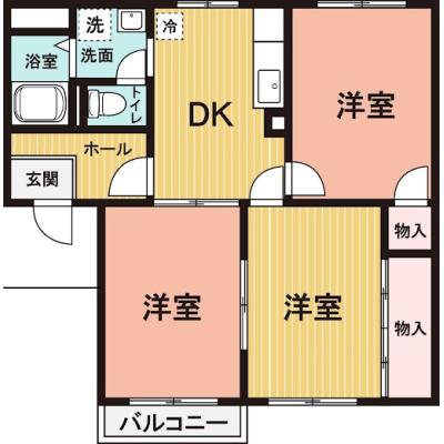コスパだけじゃない“快適さ重視”マンスリータウン前橋元総社町B103【Wi-Fi無料】の地図画像