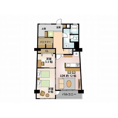 【Ｓｔａｙ＋一社】広々2LDK★最上階・南向き★Wi-Fi無料★家具家電付き★ウォーターサーバー付きの地図画像