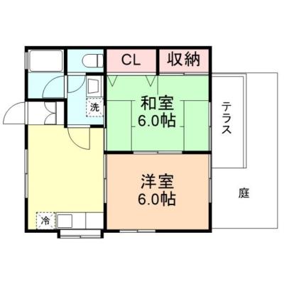 ONLY越谷2【🌈WiFi・管理費０円キャンペーン🌈】広々2DK★最大4名入居可能！お得な駐車場込み料金(^^♪ 文教大学至近！北越谷駅⇔新越谷駅4分・春日部駅19分・北千住駅⇔直通の地図画像