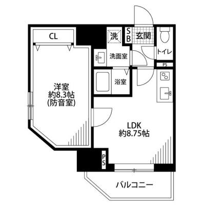 アットイン菊川（清澄白河）1-1の地図画像