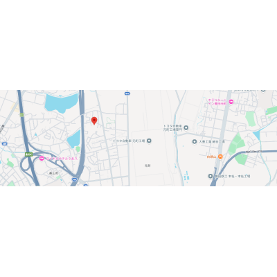 🚗トヨタ元町工場すぐ近く✨ネット無料・Wi-Fi完備💻お仕事もプライベートも快適な落ち着いた住環境🌟の地図画像