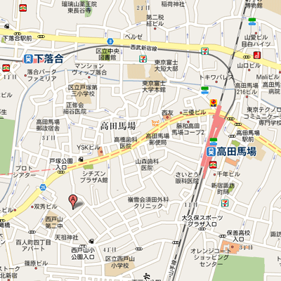 グッドステイ高田馬場フェニックス弐番館■『20平米』【ベーシック】の地図画像