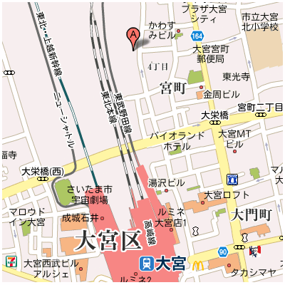 ウィークリー大宮　ＮＯ．２　（Ｍ）の地図画像