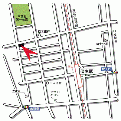 ｅすまい第一ビル蒲生(11帖・無料Wi-Fi・禁煙)◆駐車場は空き状況により利用可◆　★洋室11帖の広めのお部屋でゆったりくつろげます★の地図画像
