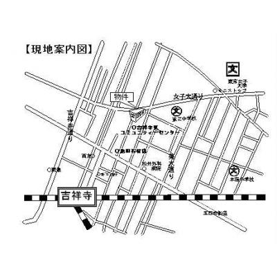 リベストマンスリー吉祥寺２９【オートロック・光ＷＩＦＩ】の地図画像