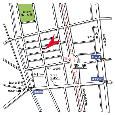 ｅすまいコーポHB蒲生(無料Wi-Fi・禁煙)◆駐車場（軽自動車のみ）は空き状況により利用可◆★蒲生駅徒歩約3分の好立地♪駅前にスーパーあり★の地図画像