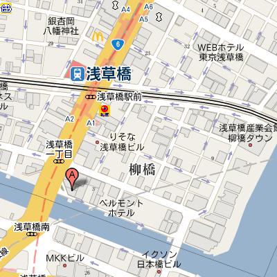 グッドステイ浅草橋３■【ライト・ネット無料】の地図画像