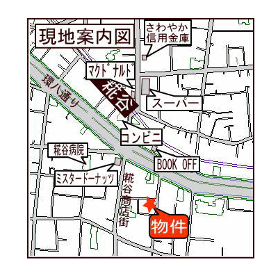 シティマンスリー・エーデルホーフ　【羽田】【オートロック】【ソファ】の地図画像