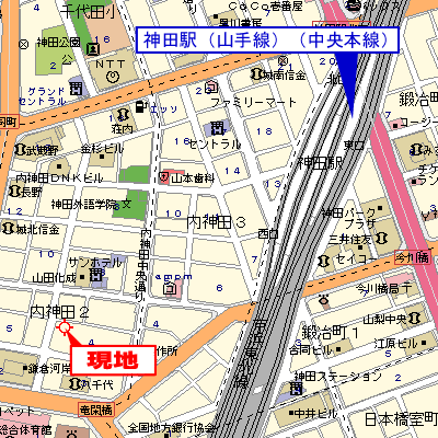 グッドステイ大手町北◎『24平米』【ベーシック】の地図画像