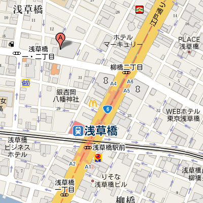 マンスリーリブマックス浅草橋ステイ■【駅4分・25㎡・独立洗面】≪スタンダードシリーズ≫の地図画像