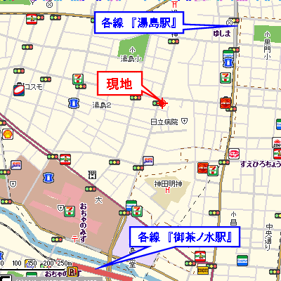 グッドステイ中央線御茶ノ水レジデンス■『浴室乾燥機・洗浄便座』【ベーシック】【G】の地図画像