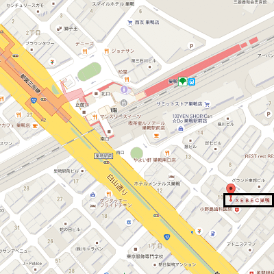 グッドステイ巣鴨駅前・六義園■【ハイクラス】の地図画像