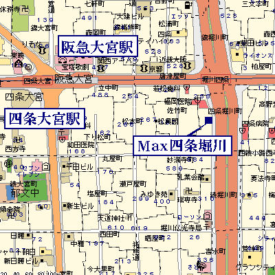 アームス西新宿（１Ｒ〜１ＤＫ）【Ｗｉ-Ｆｉ無制限・外国人可】＜寝具・キッチン用品代込＞の地図画像