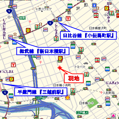 グッドステイ日本橋三越前▲【ベーシック】の地図画像